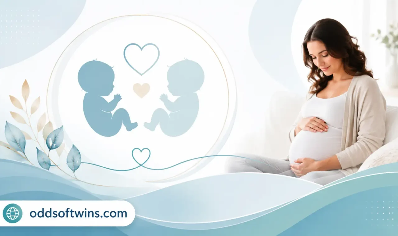Illustration showing how a single embryo transfer can result in identical twins through embryo splitting